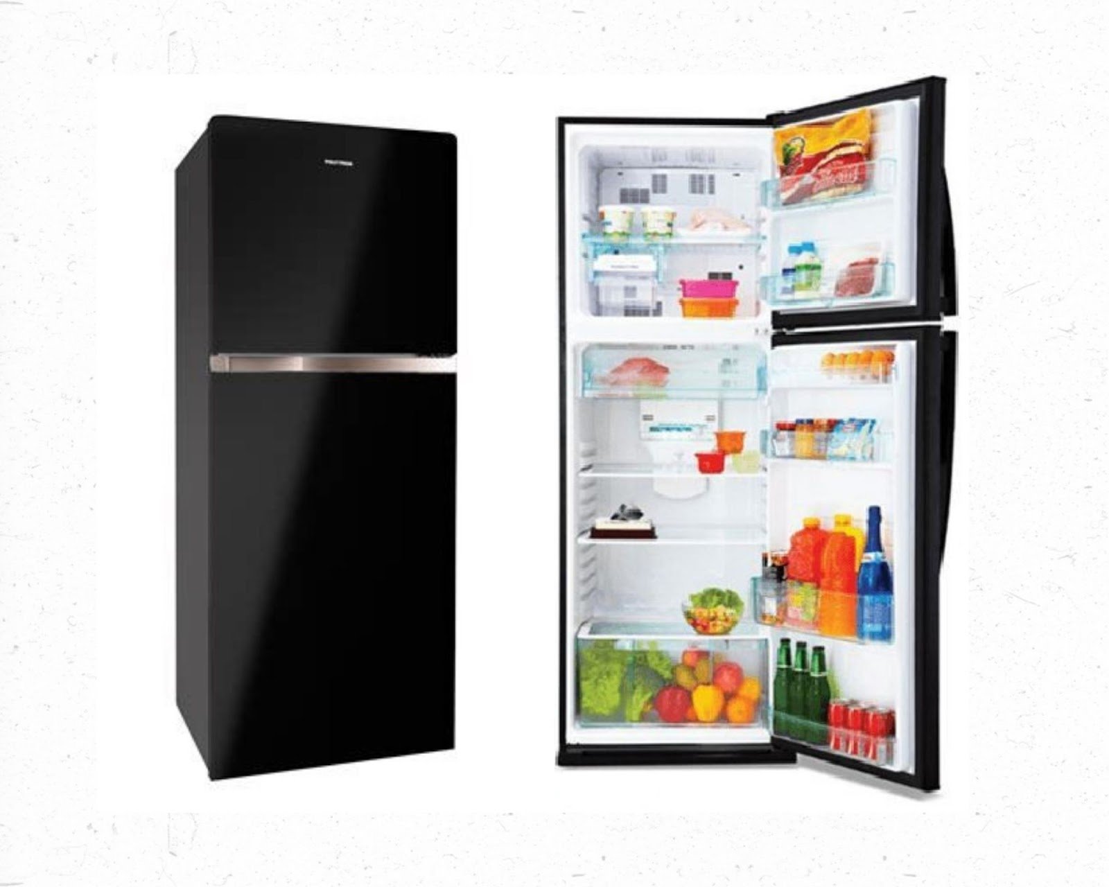 Rekomendasi kulkas 2 pintu : Polytron