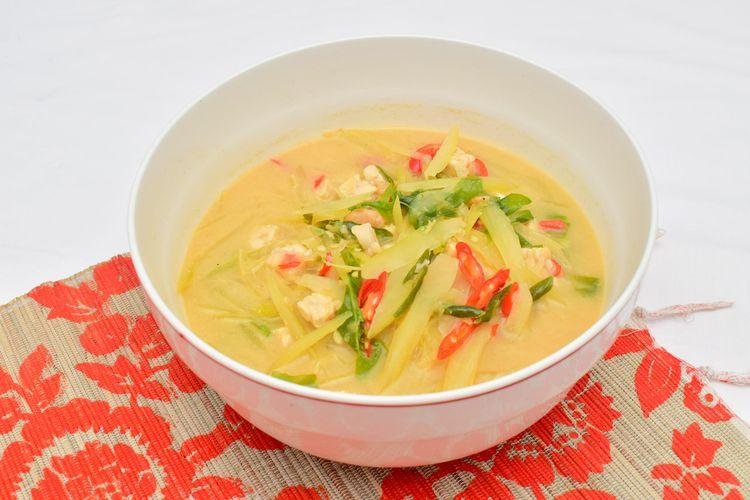 Resep Lodeh Pepaya Muda, Hidangan Berkuah Santan untuk Makan Siang