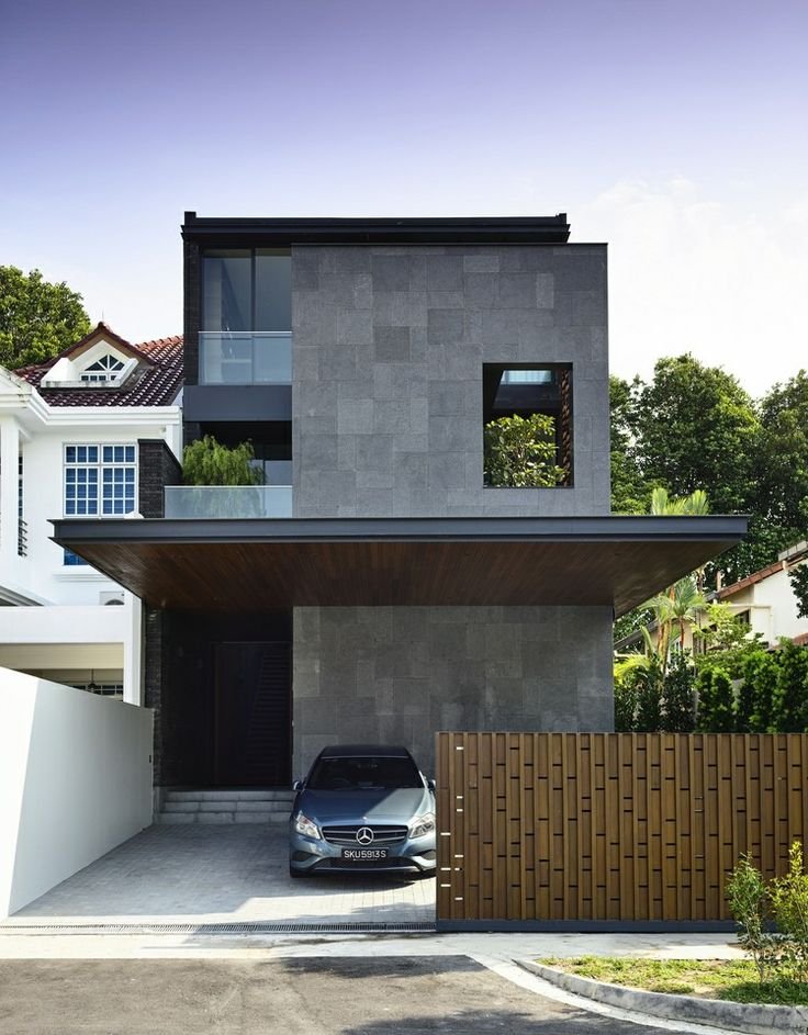 Desain rumah minimalis gaya insdustrial