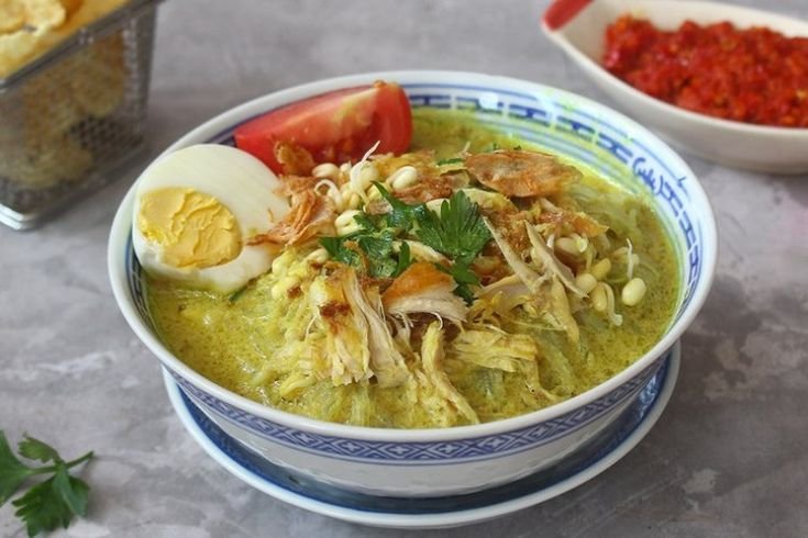 Soto ayam bening | Menu halal bi halal