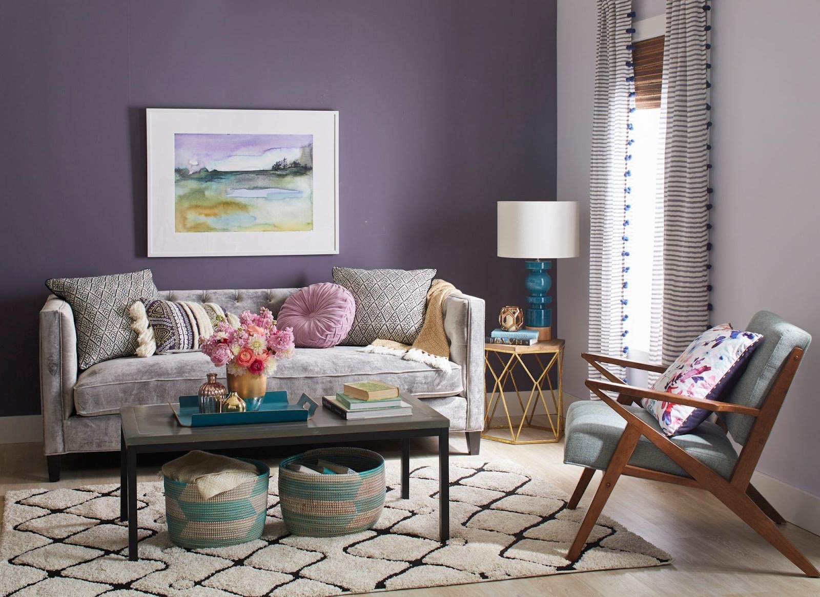 Inspirasi Warna Rumah Dusty Mauve