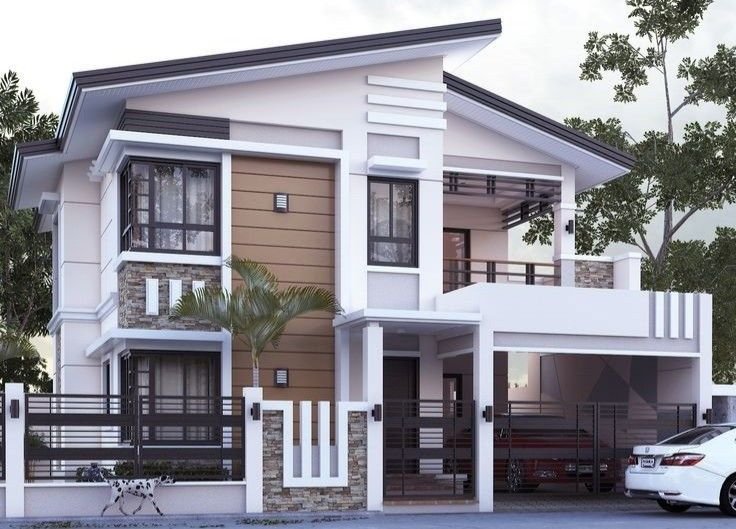 model atap rumah memanjang