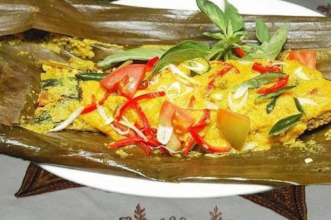 Menu buka puasa lauk pauk : pepes ikan