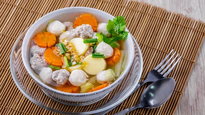 Resep buat buka puasa dan sahur : Sup bakso