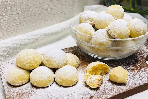 Resep putri salju lumer