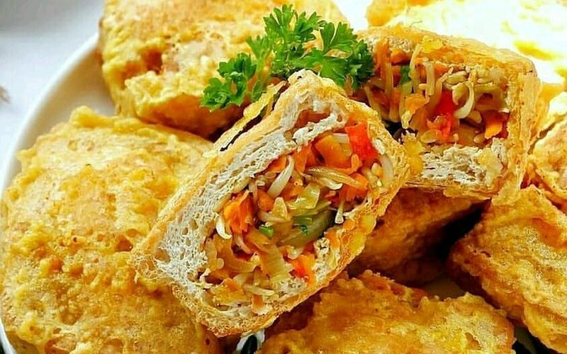 Resep buat buka puasa dan sahur : tahu goreng isi sayur