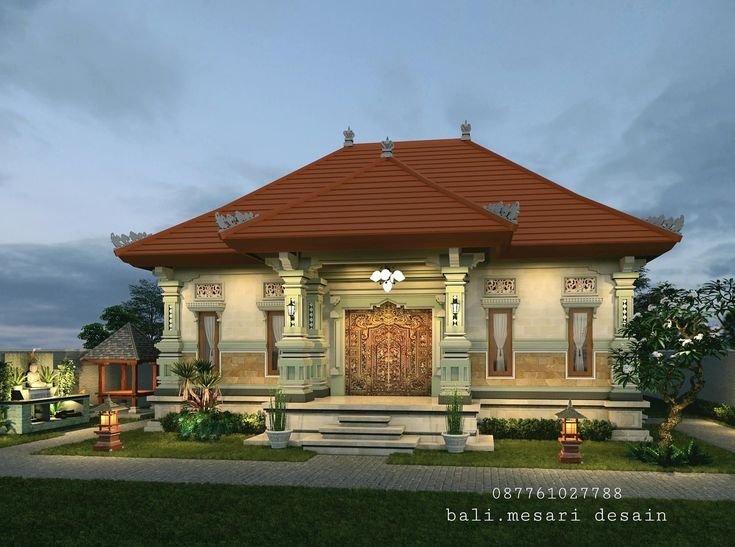model atap rumah memanjang