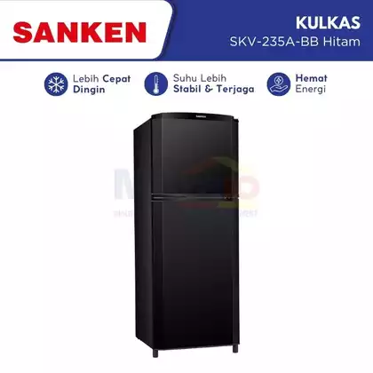 Rekomendasi kulkas 2 pintu : Sanken