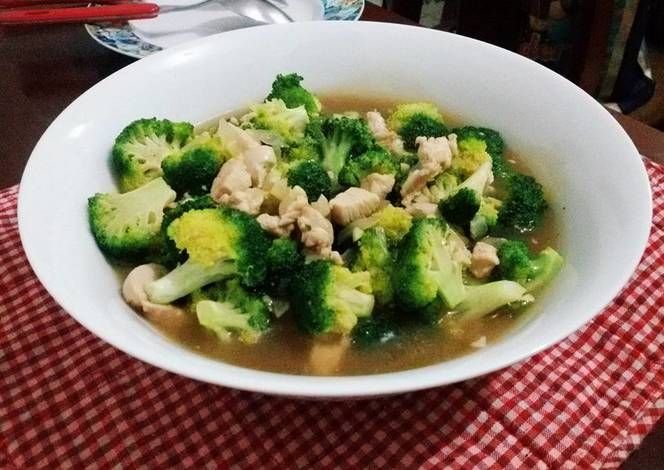 Cah Jamur Brokoli | Menu Sayur Buka Puasa