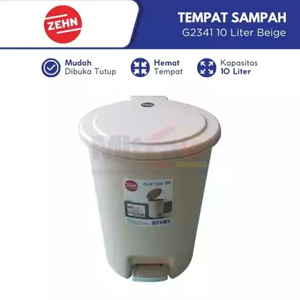 Warna beige seperti apa pada tempat sampah
