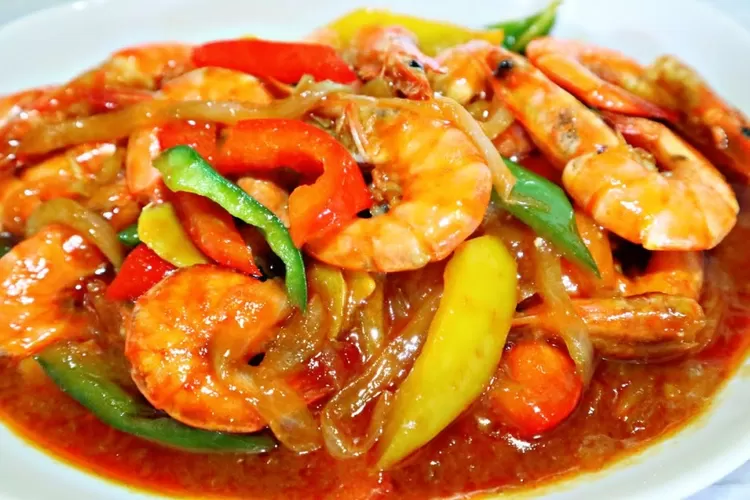 udang saus tiram
