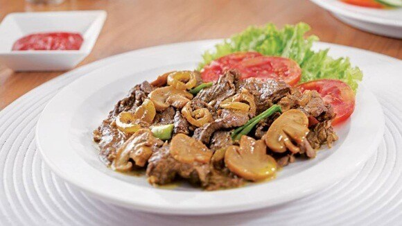 Resep Lapis Daging Sapi Tumis Jamur