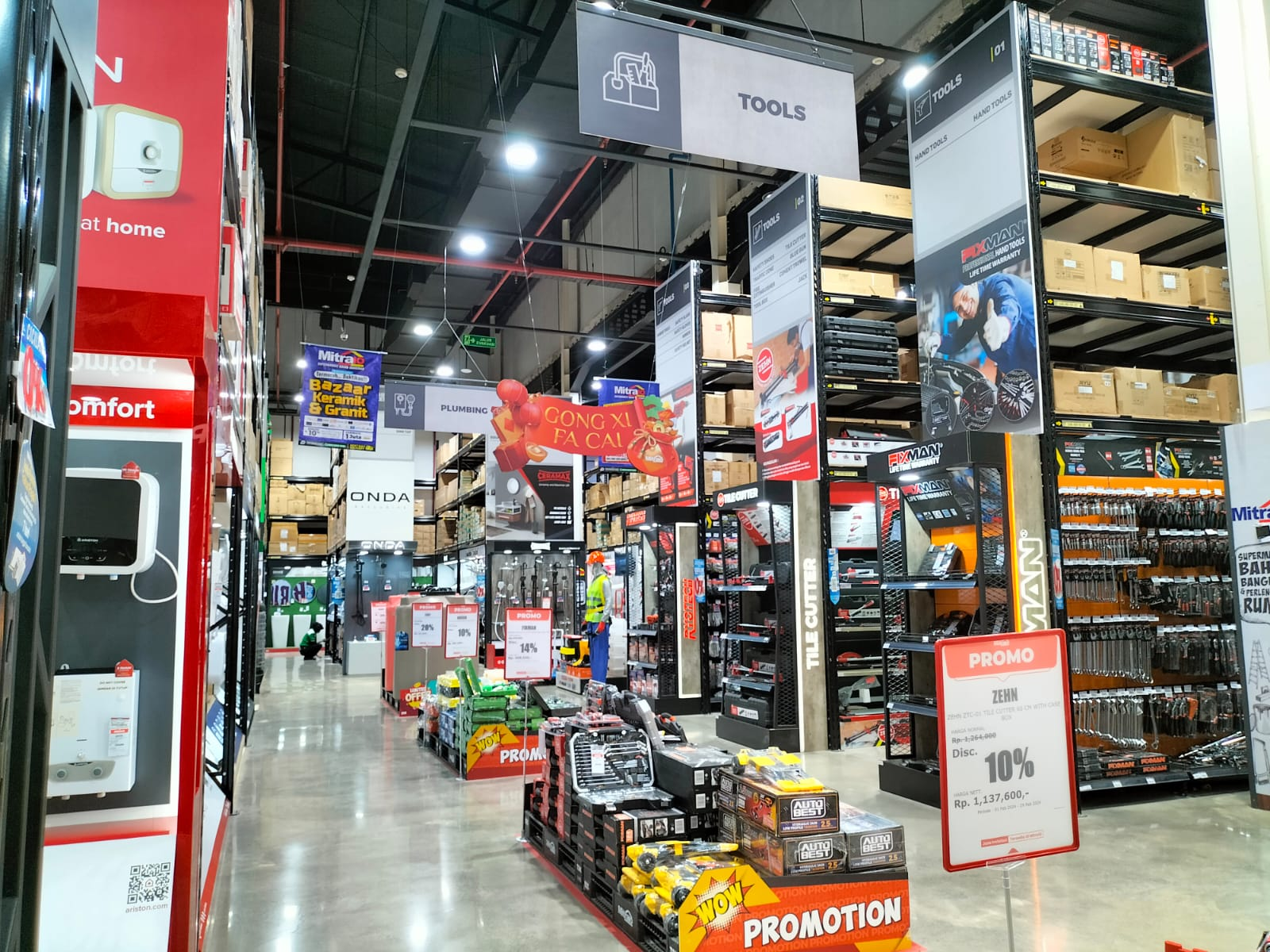Mitra10 Tasikmalaya Supermarket Bahan Bangunan & Perlengkapan Rumah Terlengkap dan Ternyaman