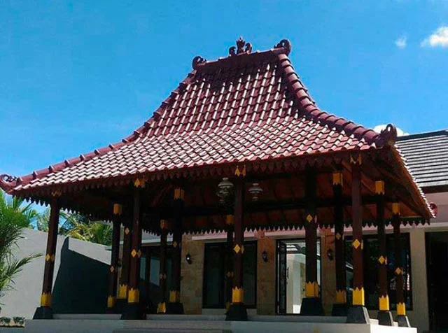 atap rumah joglo