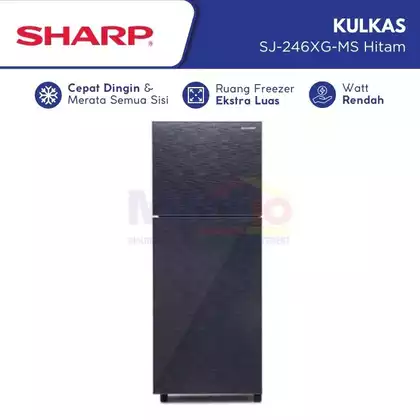 Rekomendasi kulkas 2 pintu : Sharp