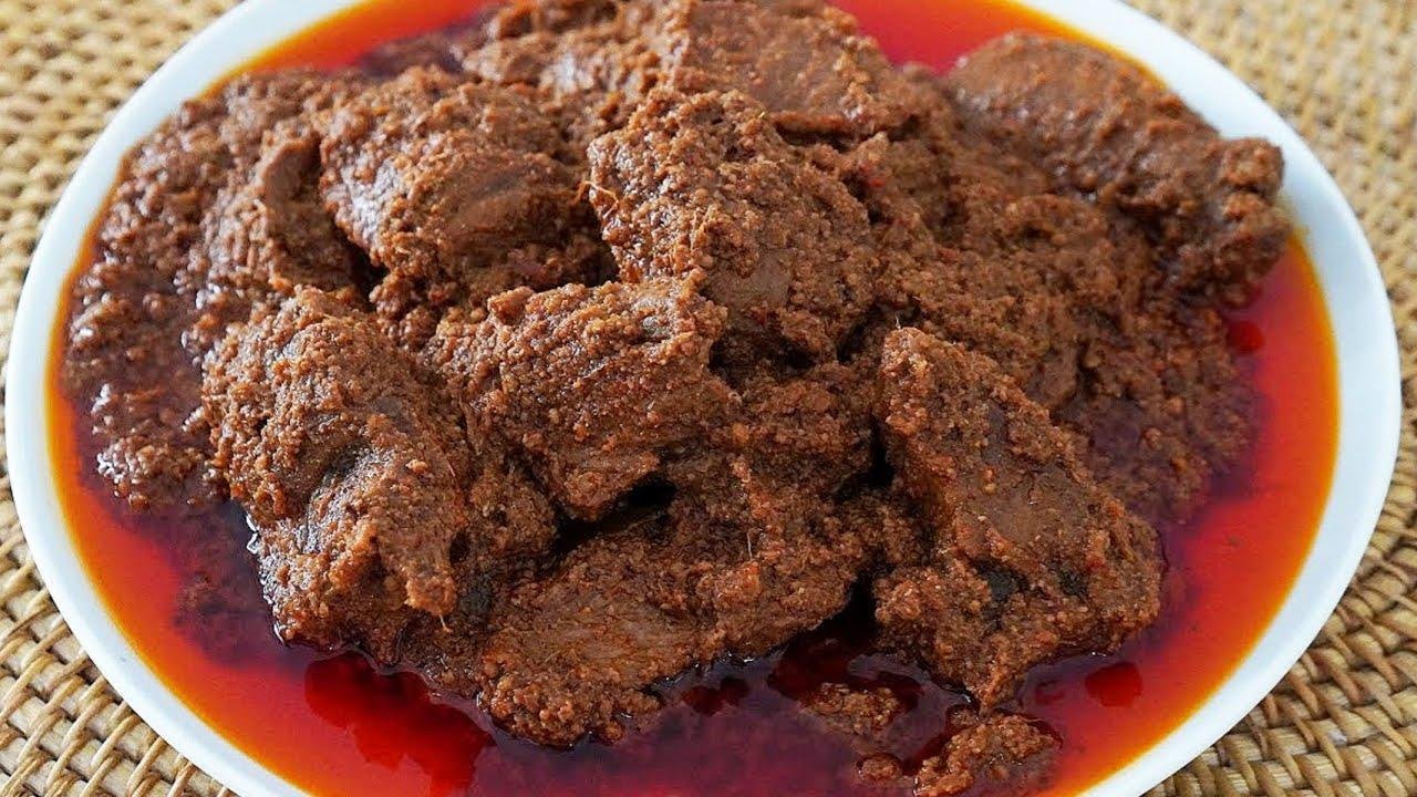 Resep Rendang Sapi Bumbu Instan