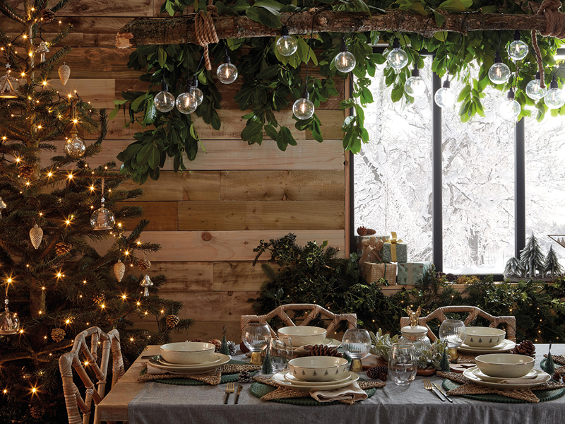 tema natal kreatif forest
