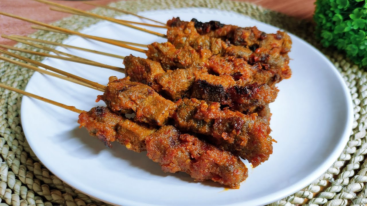Resep Sate Sapi Bumbu Rujak