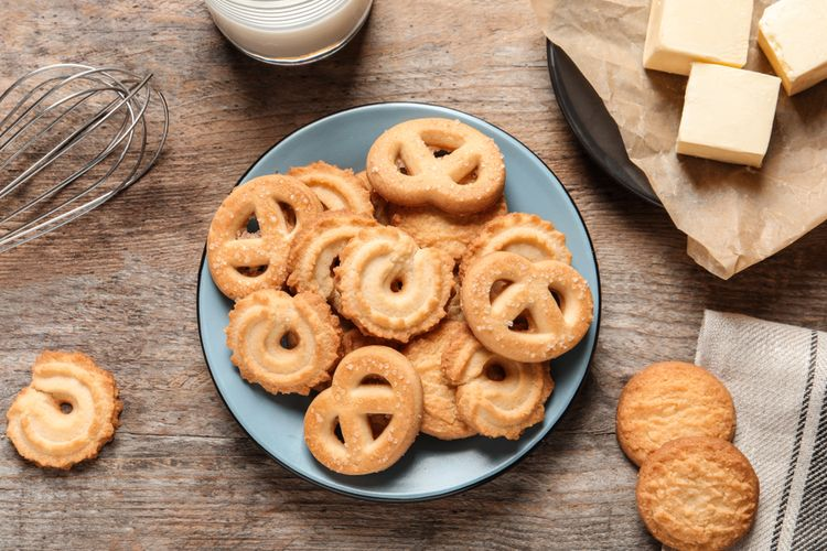 Kue lebaran butter cookies