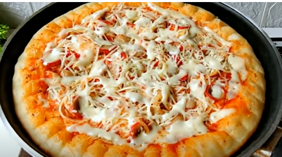 pizza teflon menu tahun baru