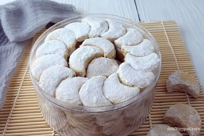 Kue lebaran putri salju