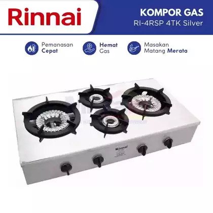 merk kompor gas terbaik: rinnai