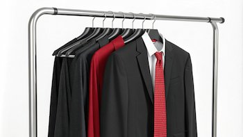 Model Gantungan Baju dari Besi untuk Jas dan Mantel