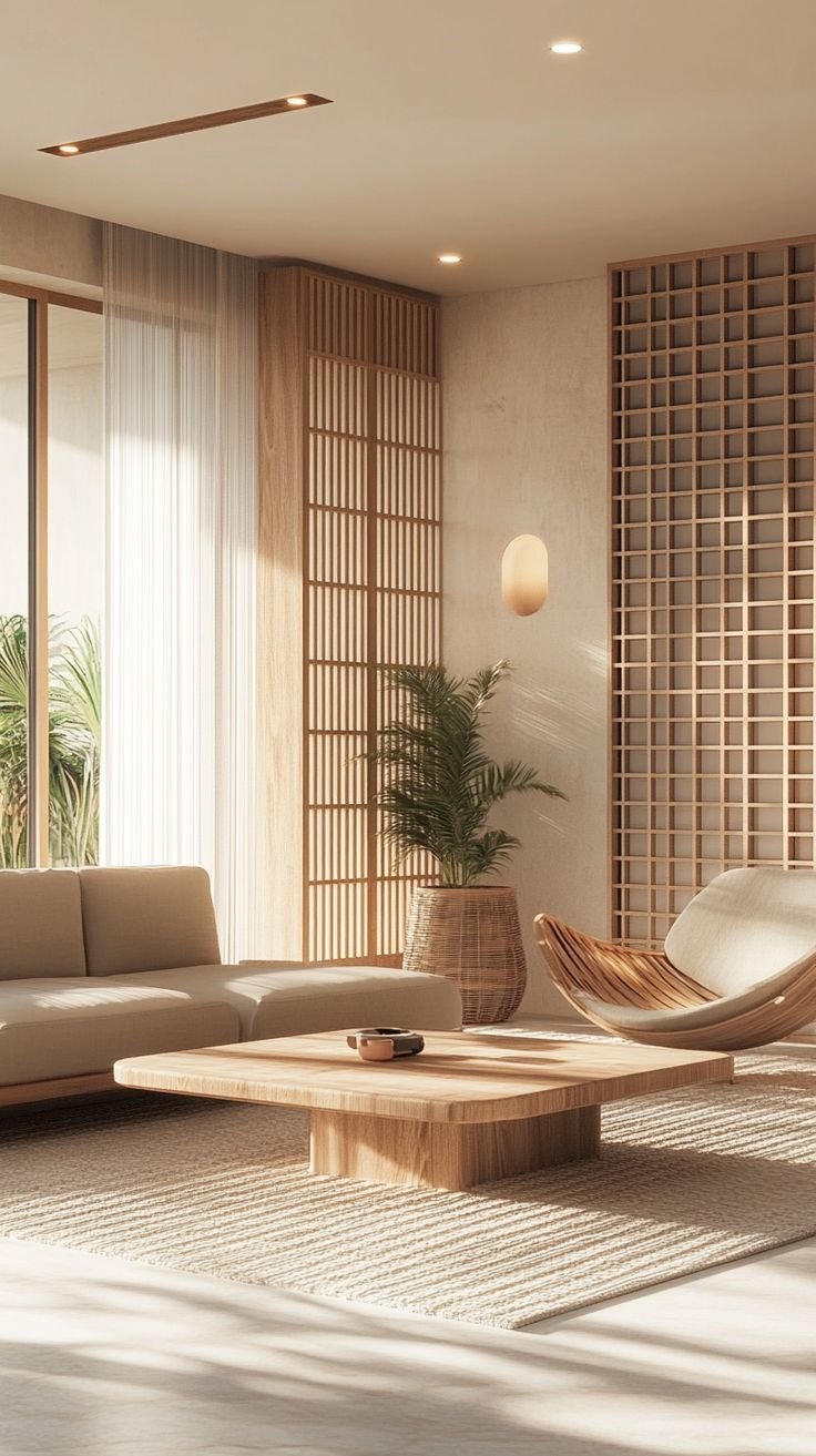 desain-ruang-tamu-lesehan gaya korea