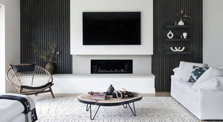 karpet ruang TV minimalis