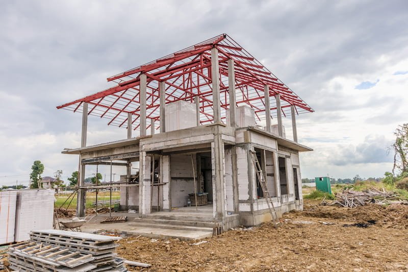 Proses Pemasangan Fondasi Batu Kali