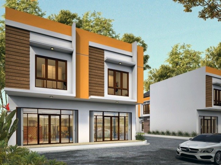 Ruko minimalis modern