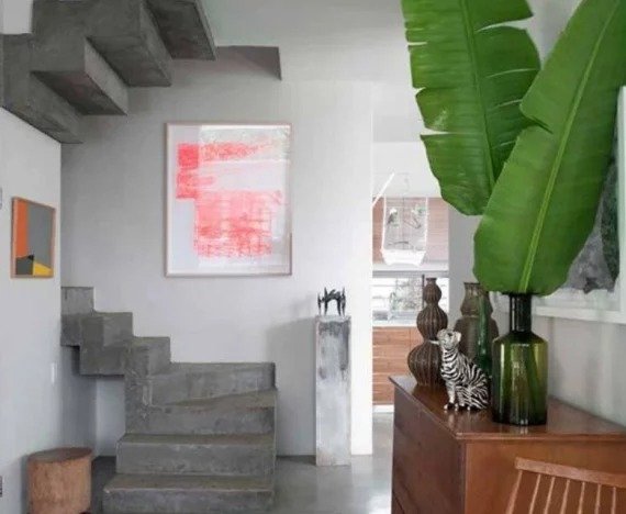 Tangga beton model spiral