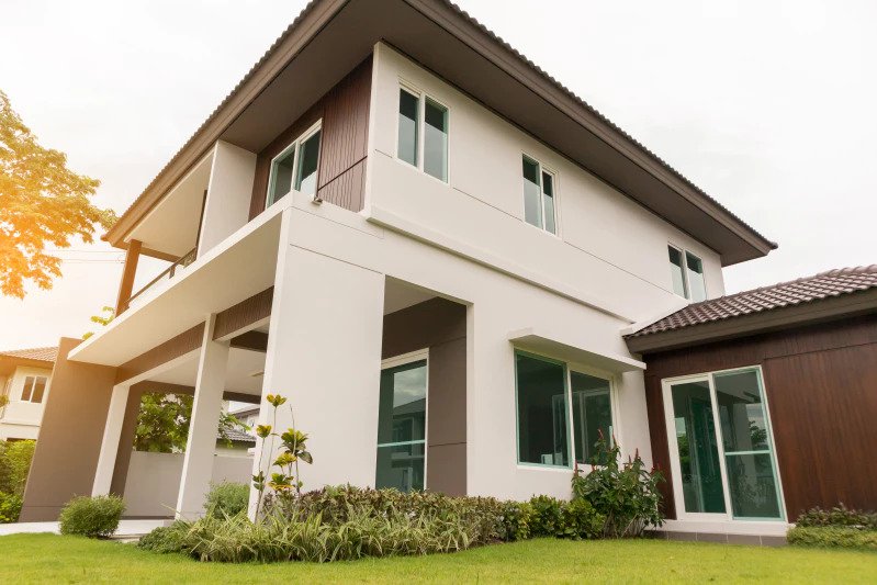 warna cream, cat luar rumah yang sejuk