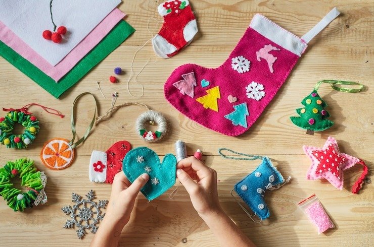 dekorasi natal lucu