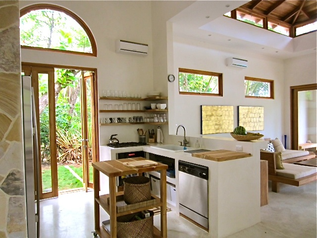 dapur minimalis terbuka