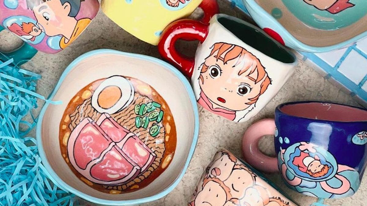 cangkir lukis kado natal untuk pacar