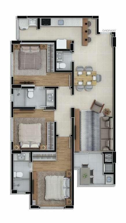 desain rumah minimalis 3 kamar G