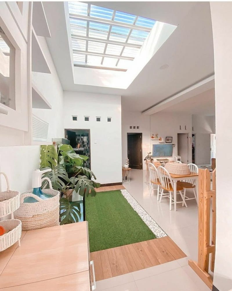 kanopi tanpa tiang skylight