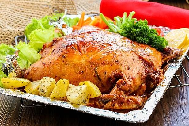 menu natal ayam kodok