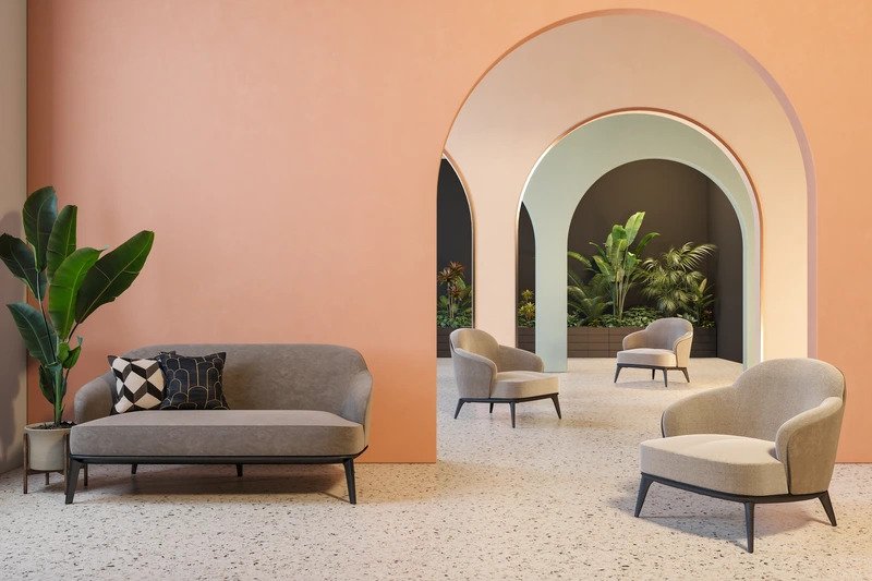 kombinasi warna cat pastl bagian luar dan dalam