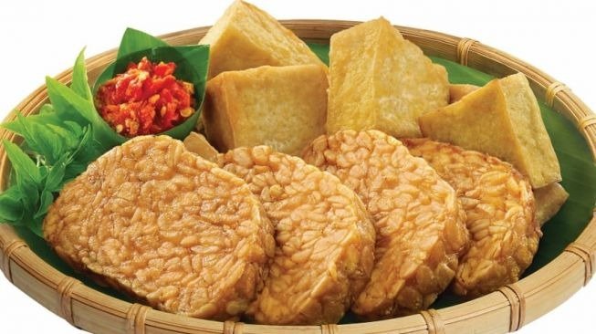 Menu buka puasa lauk pauk : tahu tempe
