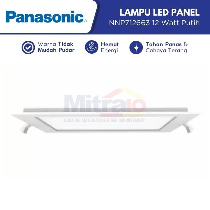 Panasonic Lampu Led Panel Kotak NNP712663