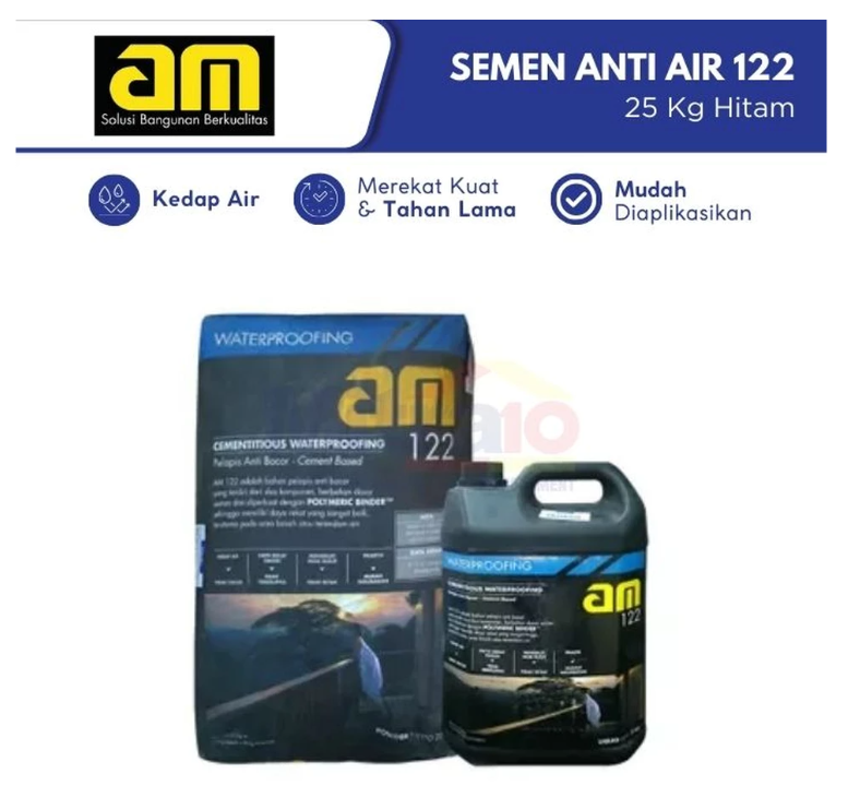cara memperkuat pondasi rumah semen anti air am
