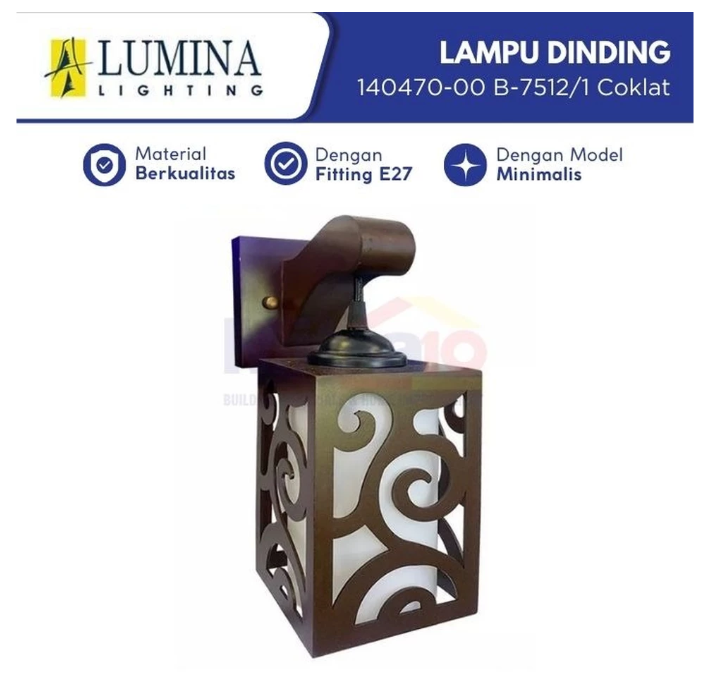 lampu outdoor tahan air lampu dinding lumina