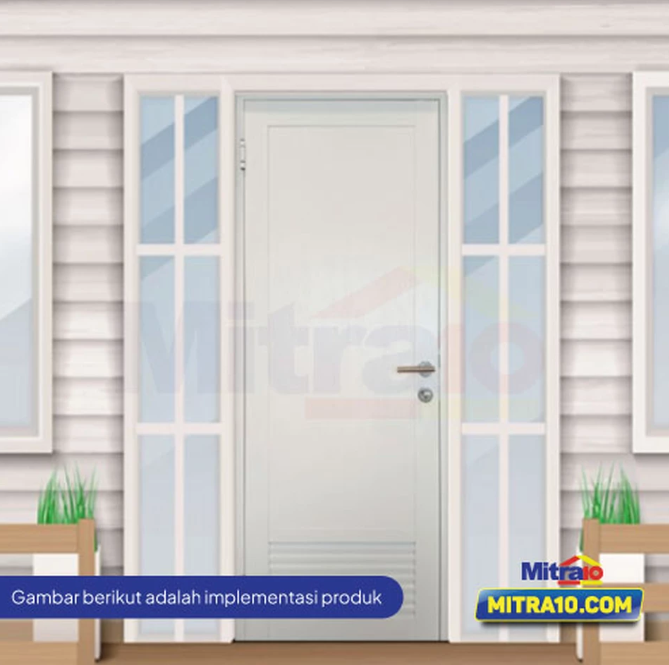 material rumah minimalis pintu alumunium solidoor