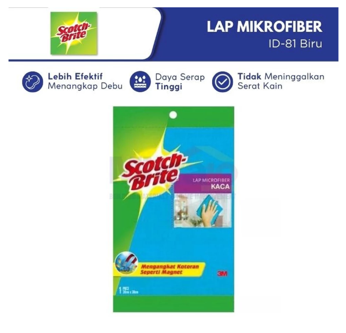 tips merawat dinding eksterior rumah lap microfiber scotch brite