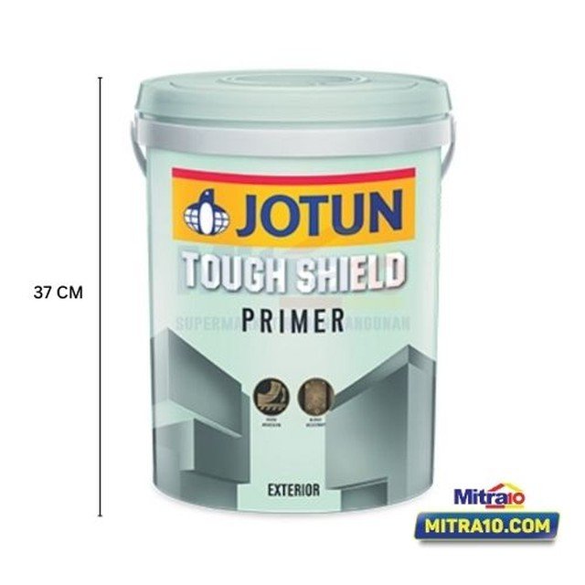 cat jotun eksterior Putih & Biru Navy