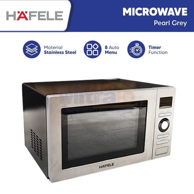 Hafele Microwave Pearl Grey 25 Liter