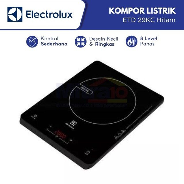 kompor induksi terbaik Electrolux Kompor Listrik Portabel 1 Tungku ETD 29KC Hitam