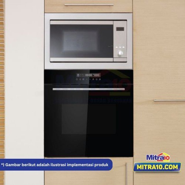 1. Hafele Oven Listrik Tanam 70L 538.01.281 - Hitam